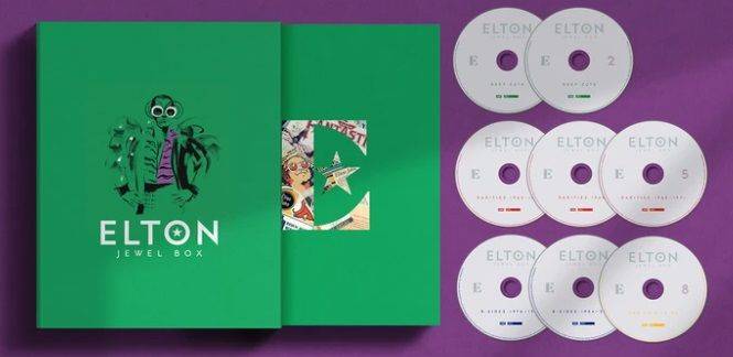 Elton John Jewel Box [Limited Edition] (8CD) : Box